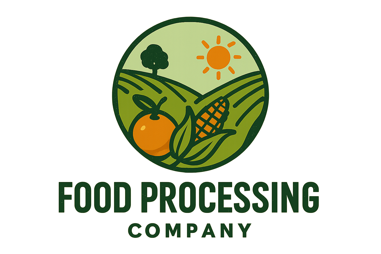 Food Processing Company Logo