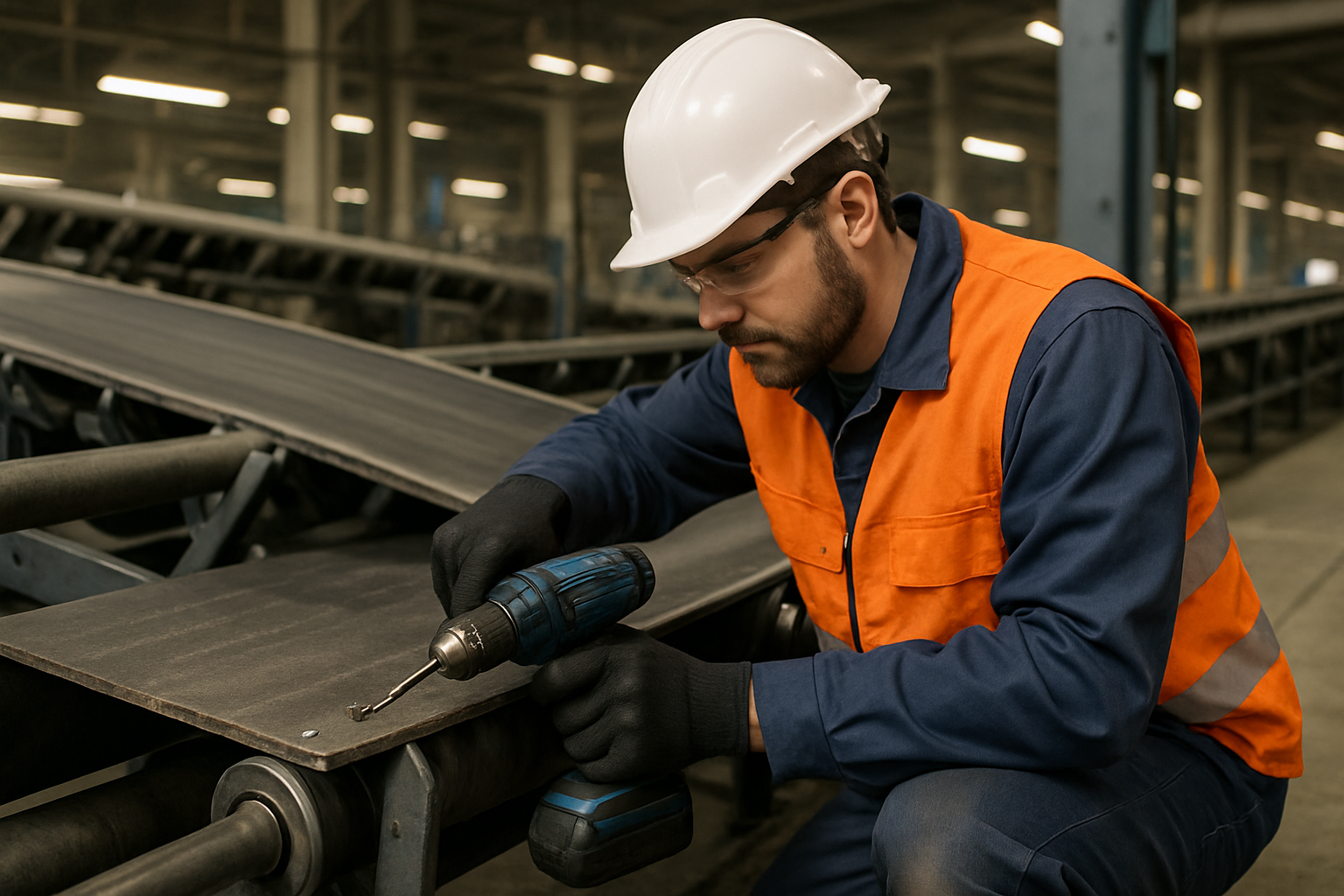 Conveyor belt systems and maintenance services